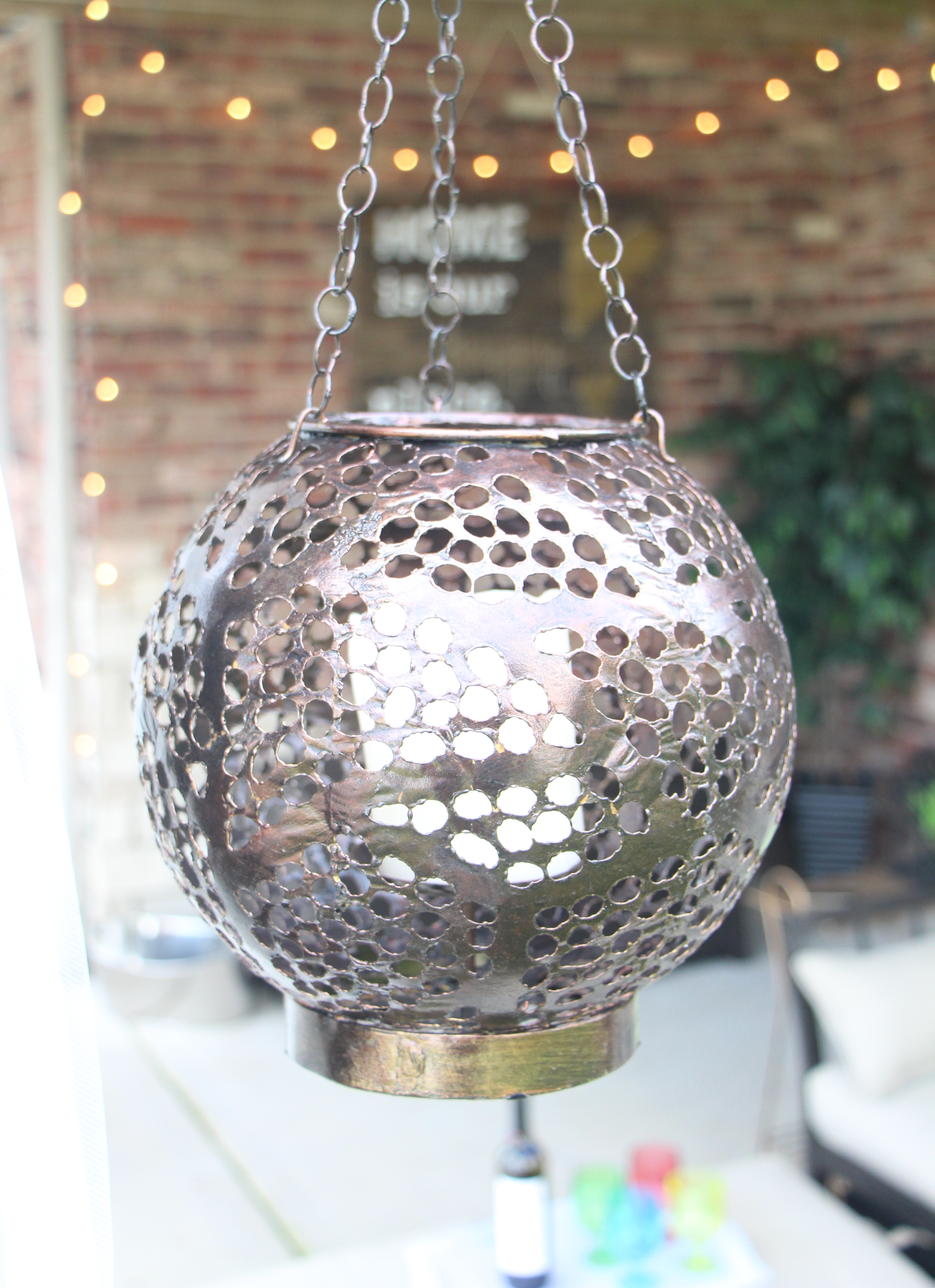 outdoor lanterns | outdoor oasis | This is our Bliss