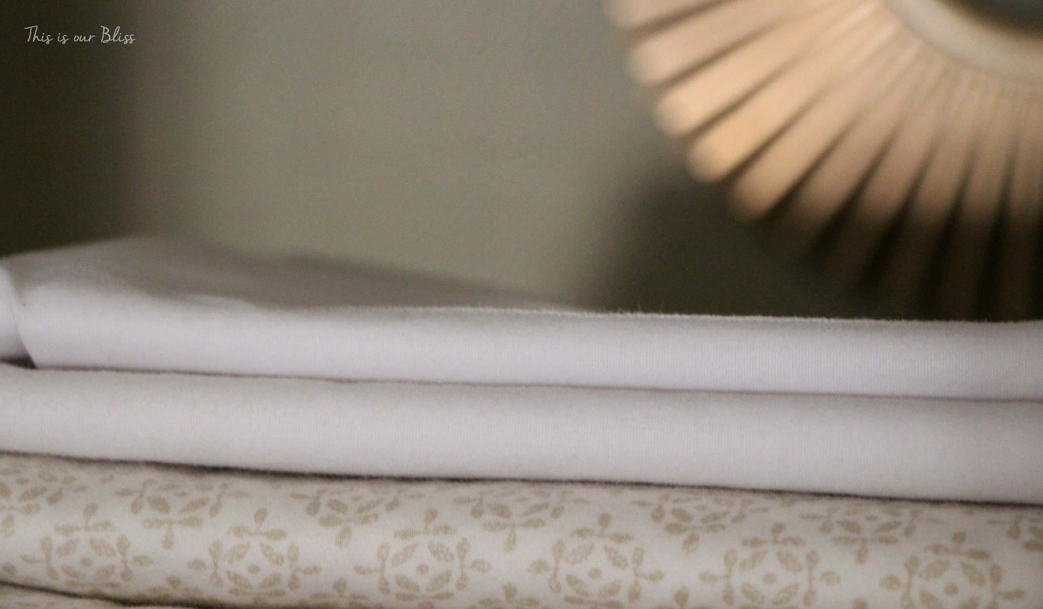 Linen closet makeover details - This is our Bliss